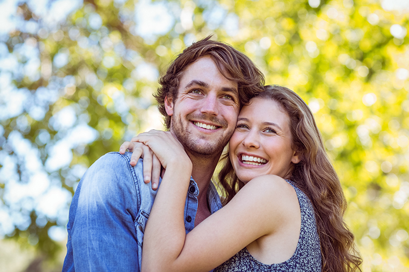 Modern dental team at work